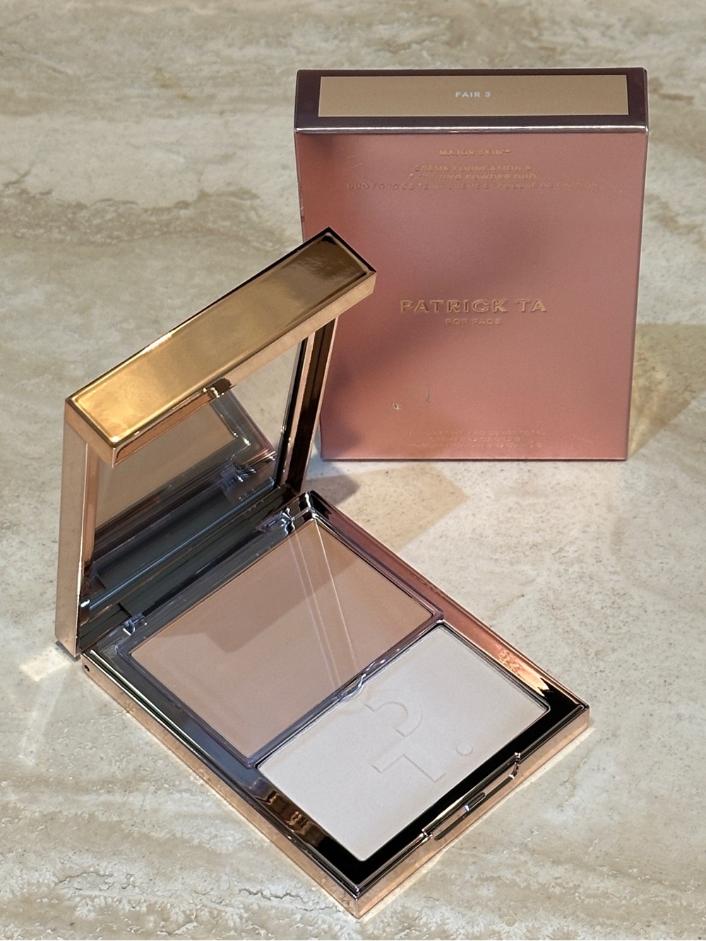 Patrick Ta Major Skin Crème Foundation and Finishing Powder Duo Light - Fair 3